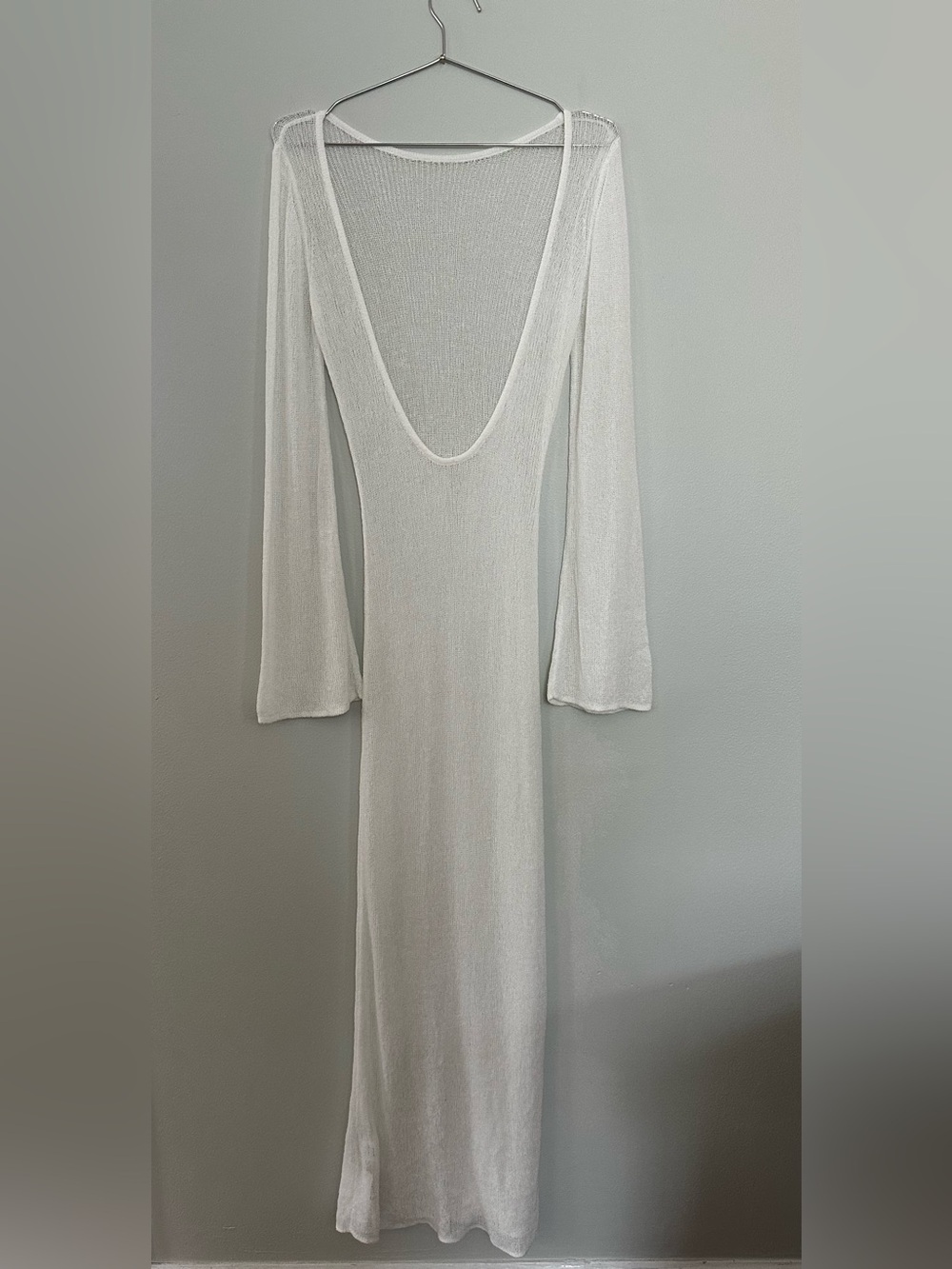 SYLK SWIM Palma Dress – Ivory, L/XL